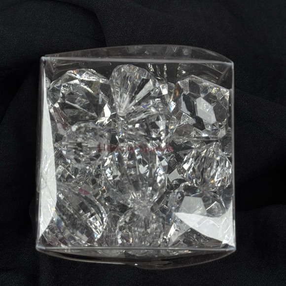 Pottery Barn Holiday Sparkle Sparkling Gems Scatter Vase Filler Ornament Decor - Picture 9 of 9